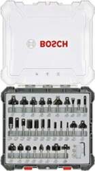 Bosch Mixed Router Bit Sets, 30-Pieces