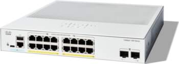 Cisco  Catalyst 1300-16FP-2G Managed Switch, 16