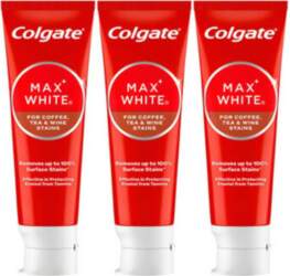 Colgate Max White Coffee, Tea, Wine