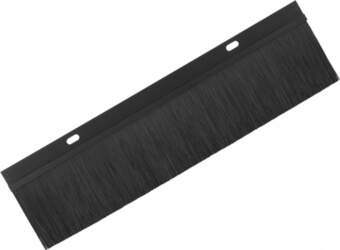 LANBERG Cable entry brush panel black