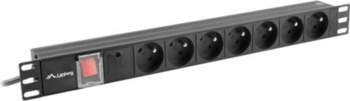 LANBERG Surge protector Rack PDU 19"
