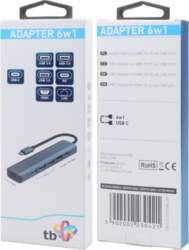 TB  Adapter HUB USB C 6in1