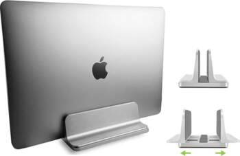 Techly  Vertical Aluminum Notebook Stand |