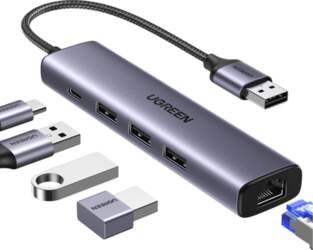 UGREEN 60554 laptop dock/port replicator Wired