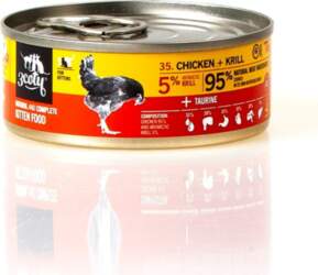 3coty Chicken with krill For kittens