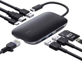 AUKEY  CB-C71 aluminium HUB USB-C |