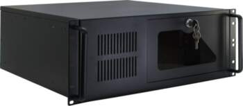 INTER-TECH  IPC 4U-4088-S Rack Black |