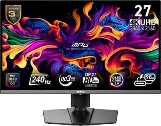 MSI  MPG 272URXDE QD-OLED computer monitor