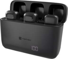 NATEC Mobile microphone HOPPER lavalier wireless