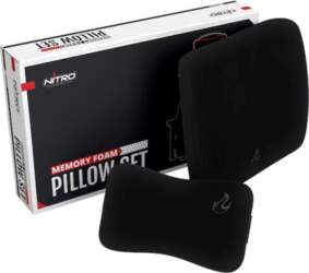 NITRO CONCEPTS  Memory Foam Pillow Set