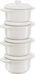 Staub Mini Cocotte Round, 4 pcs