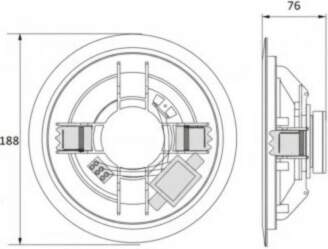 AVTek  Ceiling speaker CS 606 |