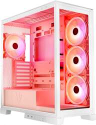 MODECOM  WHITE COMPUTER CASE SPACE ARGB