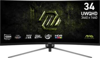 MSI  MAG 345CQRF E20 computer monitor