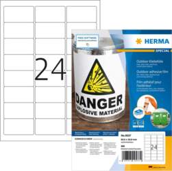 No name HERMA 9537 self-adhesive label