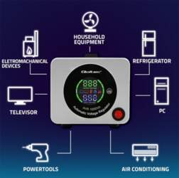 Qoltec N-- 50723 Automatic Voltage Stab