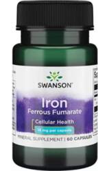 Swanson dzelzs (dzelzs fumarāts), 18 mg
