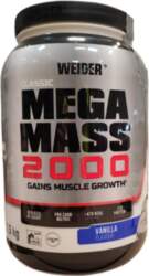 Weider Mega Mass 2000, Vanilla -