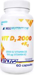 Allnutrition D3 vitamīns 2000 + K2
