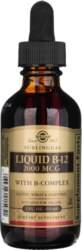 Solgar Liquid vitamīns B-12 2000 mcg