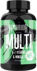Warrior multivitamīni - 60 tabletes