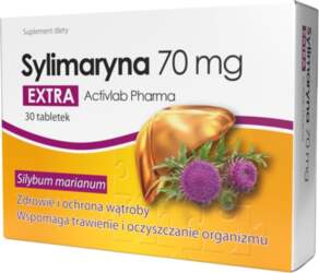 Activlab Pharma silimarīns Extra 70 mg