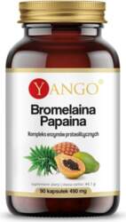YANGO Bromelain + Papain (90 kapsulas)