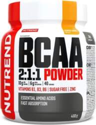 Nutrend BCAA 2:1:1 pulveris, mango sorbets