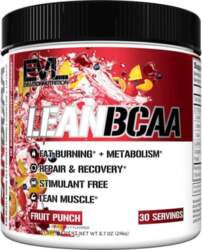 EVLution Nutrition Lean BCAA, augļu punšs