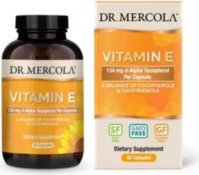 DR. MERCOLA E vitamīns (90 kapsulas)