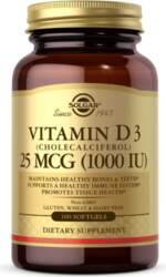 SOLGAR D3 vitamīns 1000 SV 25
