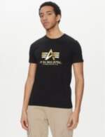 Alpha Industries T-krekls Basic 100501 Melns