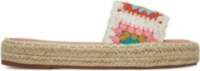 DeeZee Espadrilles 8-730-4 Écru