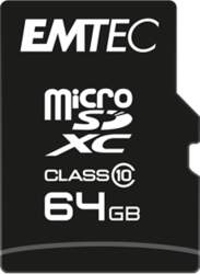 Emtec mSD 64GB Class10 Classic