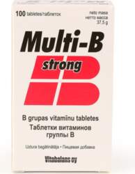 VITABALANS OY VITABALANS MULTI-B Strong tabletes