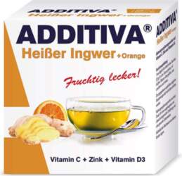 ADDITIVA Heißer Ingwer + Orange Ingvers
