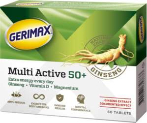 GERIMAX Multi Active 50+ tabletes N60