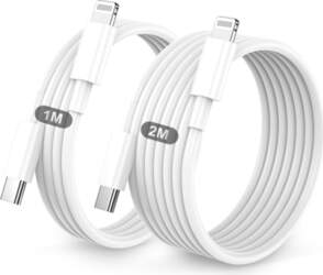 BSTOEM Lightning kabelis USB C 2Pack
