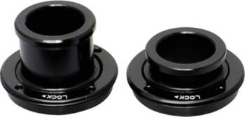 Front hub side caps - Novatec