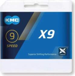 Ķēde - KMC X9 Silver Grey