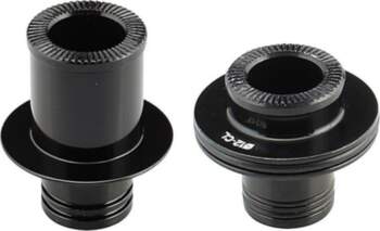 Front hub side caps - Novatec