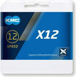 Ķēde - KMC X12 Black Tech