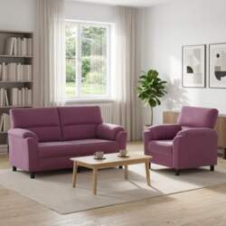 Dīvānu komplekts 2 pcs Violeta Samts