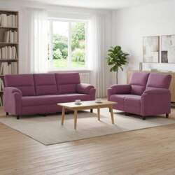 Dīvānu komplekts 2 pcs Violeta Samts