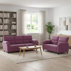 Dīvānu komplekts 2 pcs Violeta Samts