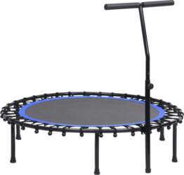 Fitnesa batuts ar rokturi, 122 cm