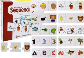 Educational Puzzle Puzzle Learning 10 Connections
