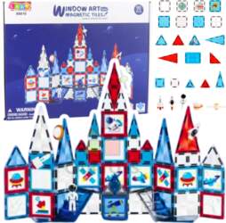 Magnetic Space Windows Construction Blocks 90