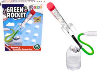 Ecological Compressed Air Rocket Science Experiment