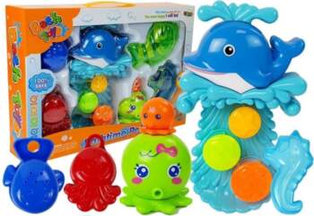 Dolphin Bathing Kit Sea Animals Plastic